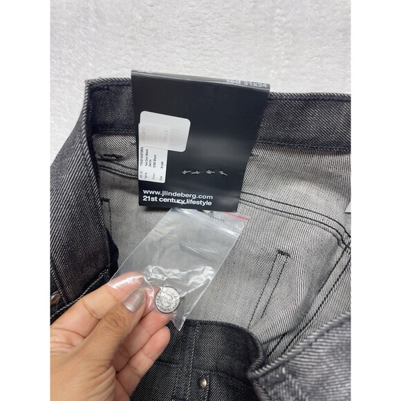 J.Lindeberg Ted Slim Fit Tapered Leg Men's W31 L34 Black Denim Jeans - Picture 13 of 16